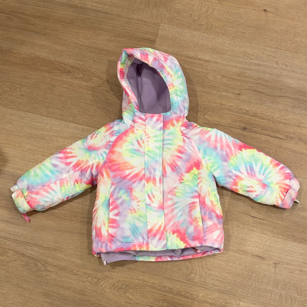 Colorful Tie-Dye Snowsuit 2-Piece